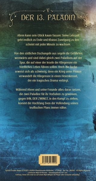 Produktbild: Die Inseln der Klingensee: Der 13. Paladin Band V