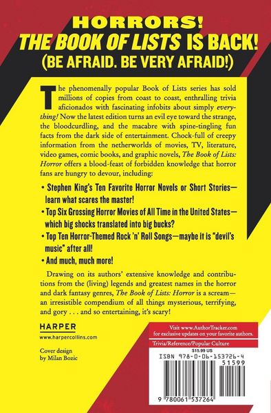 Produktbild: The Book of Lists