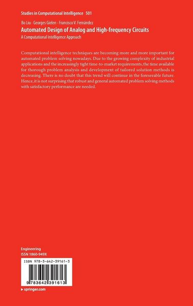Produktbild: Automated Design of Analog and High-frequency Circuits