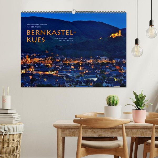 Produktbild: BERNKASTEL-KUES (Wandkalender 2026 DIN A2 quer), CALVENDO Monatskalender