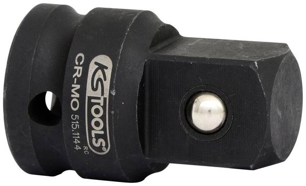Produktbild: KS Tools 515.1144 Steckschl&uuml;ssel-Vergr&ouml;&szlig;erungsst&uuml;ck Antrieb 1/2\" (12.5 mm) 48mm 1St.