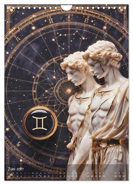 Produktbild: Zodiac Cosmos (Wandkalender 2027 DIN A4 hoch), CALVENDO Monatskalender