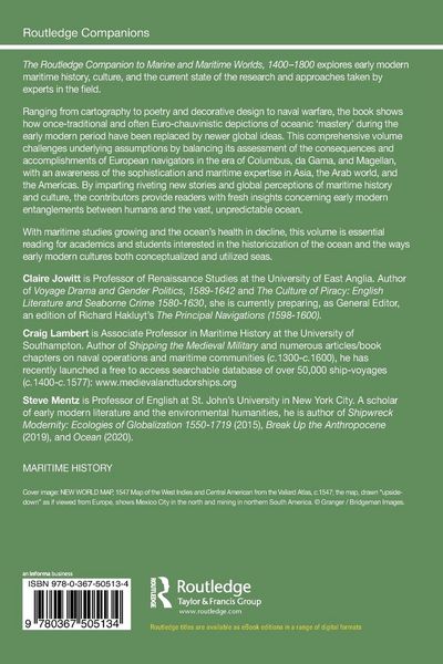 Produktbild: The Routledge Companion to Marine and Maritime Worlds 1400-1800