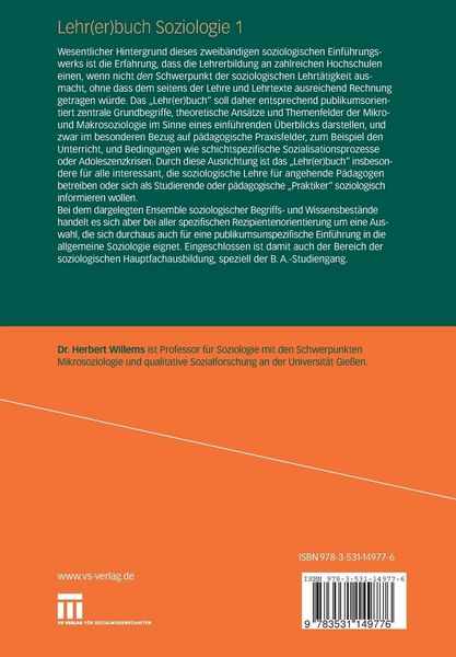 Produktbild: Lehr(er)buch Soziologie
