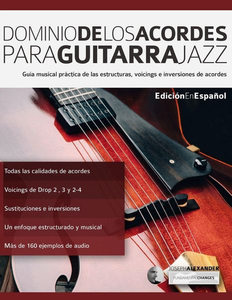 Produktbild: Dominio de los acordes para guitarra jazz