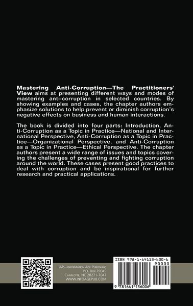 Produktbild: Mastering Anti-Corruption - The Practitioners' View (hc)