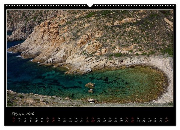 Produktbild: Korsika - Insel rauer Sch&ouml;nheit (Wandkalender 2026 DIN A2 quer), CALVENDO Monatskalender