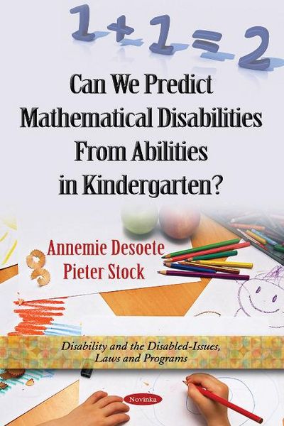 Produktbild: Desoete, A: Can We Predict Mathematical Disabilities From Ab