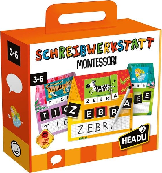 HEADU Montessori Schreibwerkstatt 3-6 Jahre