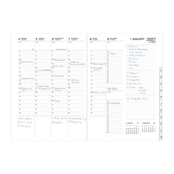 Produktbild: MARK'S 2026/27 Diary A5 Illustrations // Wave
