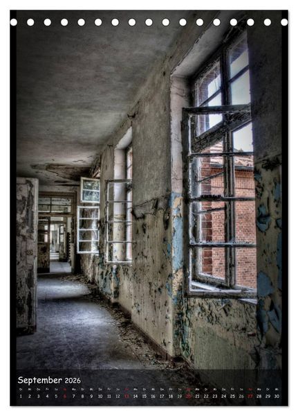 Produktbild: Lost Places II, Vergessene Orte (Tischkalender 2026 DIN A5 hoch), CALVENDO Monatskalender
