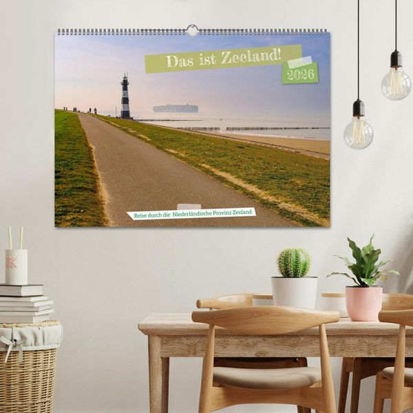 Produktbild: Das ist Zeeland! (Wandkalender 2026 DIN A2 quer), CALVENDO Monatskalender