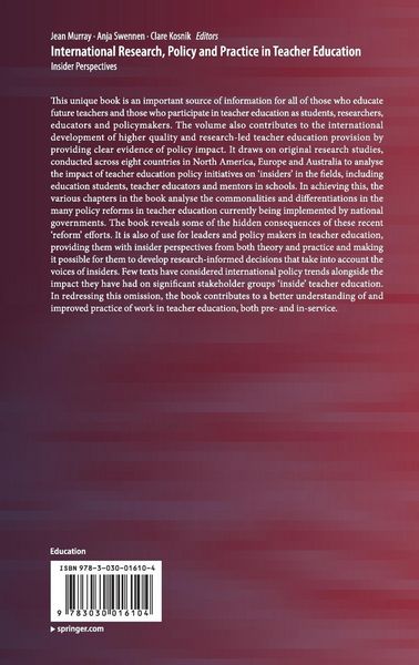 Produktbild: International Research, Policy and Practice in Teacher Education