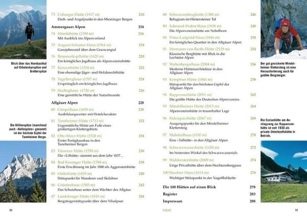 Produktbild: Das gro&szlig;e H&uuml;ttenwanderbuch