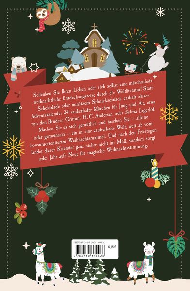 Produktbild: Der zauberhafte M&auml;rchen-Adventskalender. 24 weihnachtliche Geschichten aus aller Welt