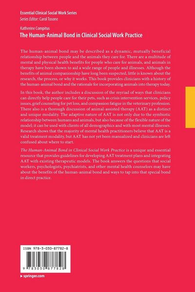 Produktbild: The Human-Animal Bond in Clinical Social Work Practice