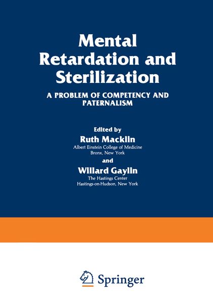 Produktbild: Mental Retardation and Sterilization