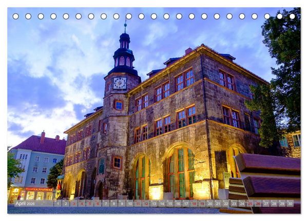 Produktbild: Ein Blick auf Nordhausen am Harz (Tischkalender 2026 DIN A5 quer), CALVENDO Monatskalender