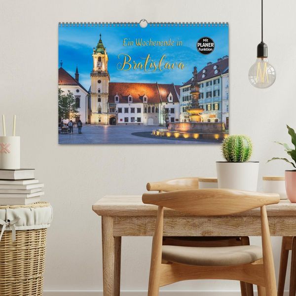 Produktbild: Ein Wochenende in Bratislava (Wandkalender 2026 DIN A3 quer), CALVENDO Monatskalender
