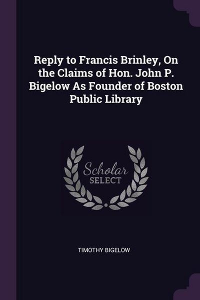 Produktbild: Reply To Francis Brinley On Th