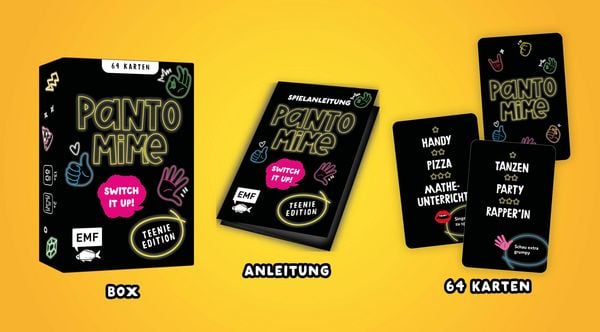 Produktbild: Kartenspiel: Pantomime &ndash; Switch it up! &ndash;&nbsp;Teenie Edition