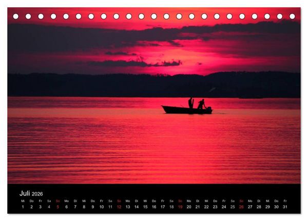 Produktbild: Der Sonne entgegen (Tischkalender 2026 DIN A5 quer), CALVENDO Monatskalender