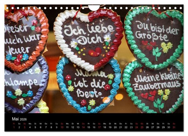 Produktbild: Jahrmarkt 2026 (Wandkalender 2026 DIN A4 quer), CALVENDO Monatskalender