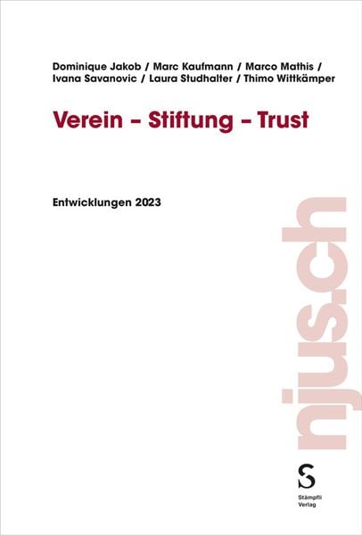 Produktbild: Verein - Stiftung - Trust