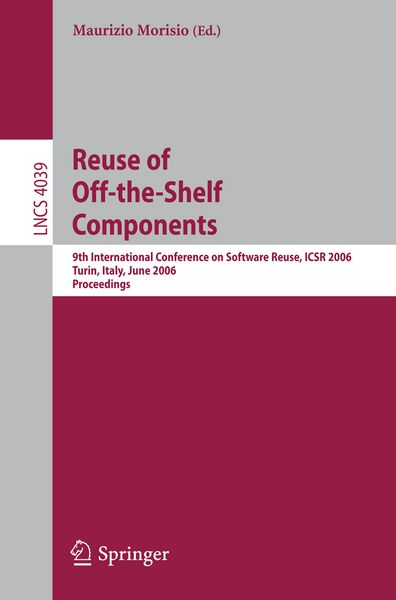 Produktbild: Reuse of Off-the-Shelf Components