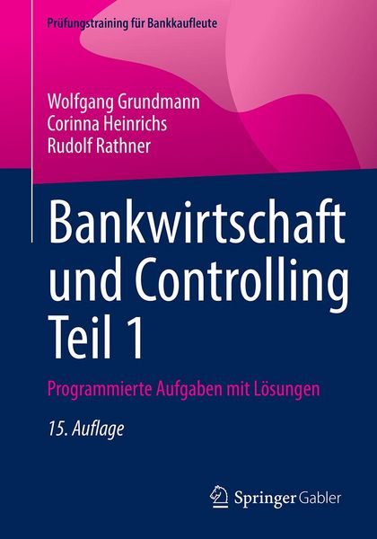 Produktbild: Bankwirtschaft und Controlling Teil 1
