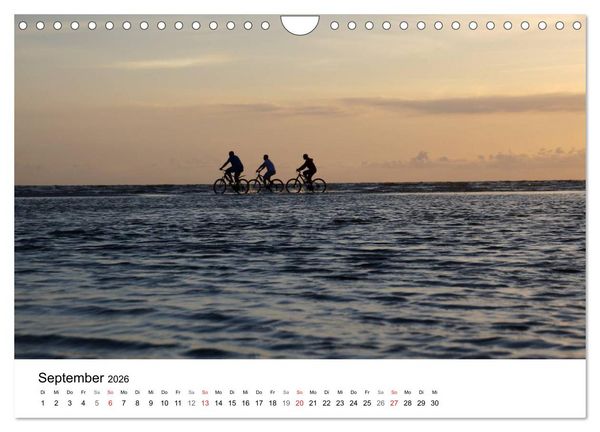Produktbild: St. Peter Ording 2026 (Wandkalender 2026 DIN A4 quer), CALVENDO Monatskalender
