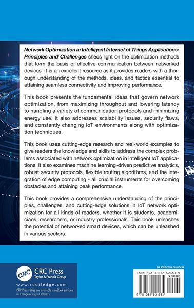 Produktbild: Network Optimization in Intelligent Internet of Things Applications