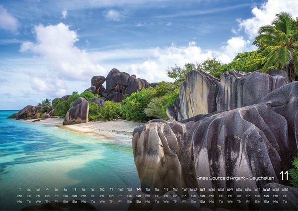 Produktbild: Inseln & Str&auml;nde - Pl&auml;tze zum Entspannen - 2027 - Kalender DIN A3