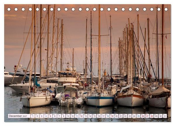 Produktbild: C&ocirc;te d'Azur Highlights on the French Mediterranean Coast (Desk Calendar 2027 DIN A5 landscape), CALVENDO 12 Month DeskCalendar
