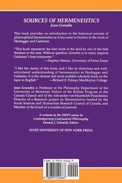 Produktbild: Sources of Hermeneutics