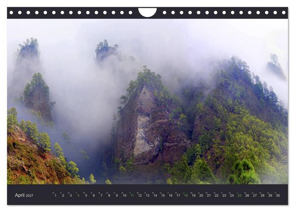 Produktbild: wildes La Palma (Wandkalender 2027 DIN A4 quer), CALVENDO Monatskalender