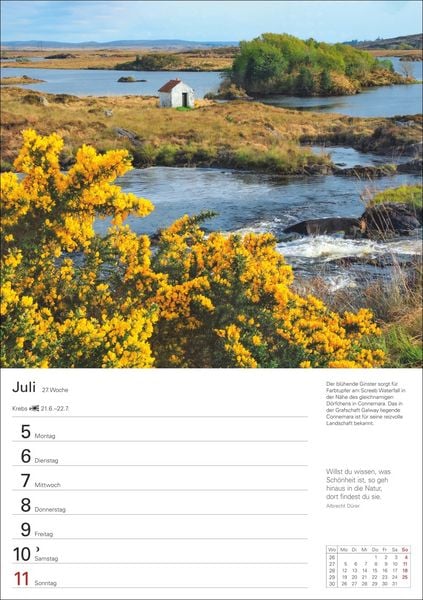 Produktbild: Irland Wochenplaner 2027 - Eine Reise in 53 Bildern