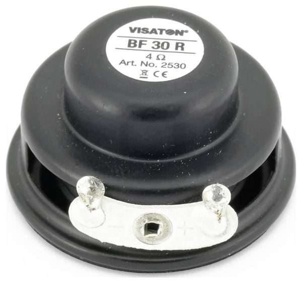 Produktbild: Visaton BF 30 R - 4 Ohm 1.2 Zoll 3cm Breitb&auml;nder 4Ω Schwarz