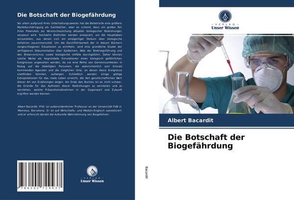 Die Botschaft der Biogefährdung, Taschenbuch von Albert Bacardit, Verlag Unser Wissen, 9786202729437