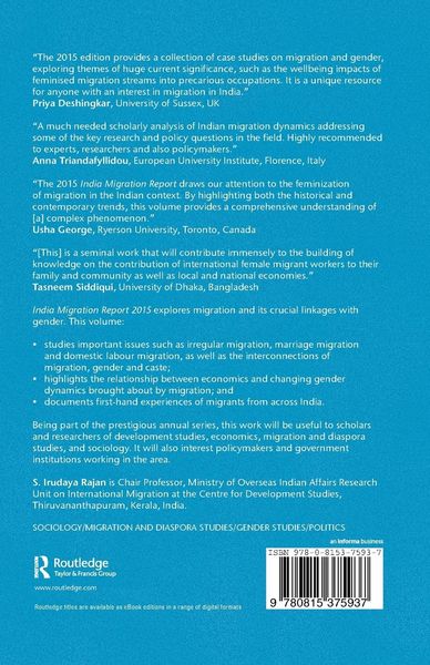 Produktbild: India Migration Report 2015
