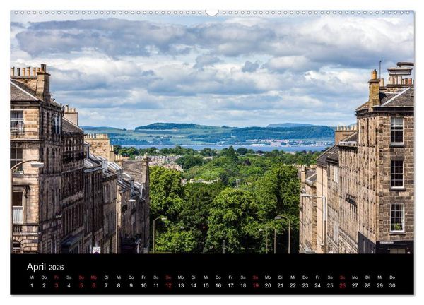 Produktbild: Faszination Edinburgh (Wandkalender 2026 DIN A2 quer), CALVENDO Monatskalender