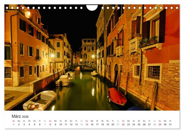 Produktbild: Das stille Venedig (Wandkalender 2026 DIN A4 quer), CALVENDO Monatskalender