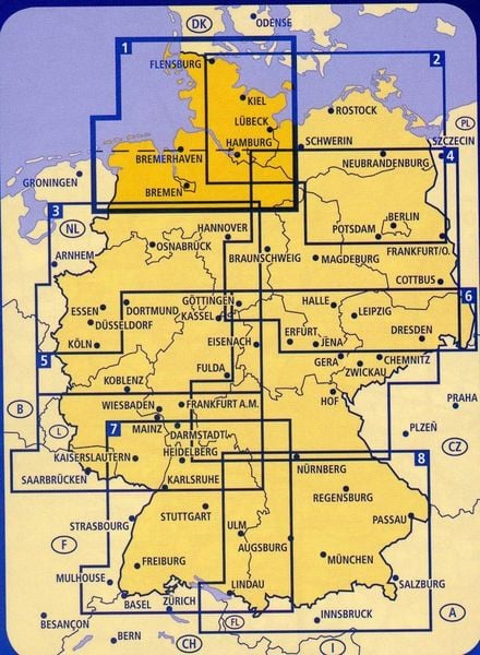Produktbild: Deutsche Nordseek&uuml;ste - Bremen, Hamburg Nr. 1