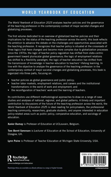 Produktbild: World Yearbook of Education 2025