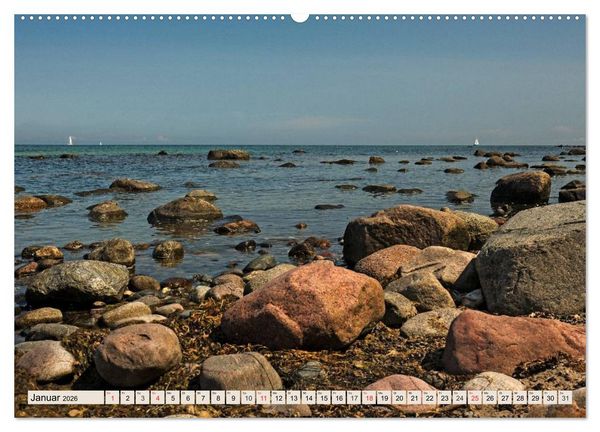 Produktbild: Urlaubsparadies R&uuml;gen (hochwertiger Premium Wandkalender 2026 DIN A2 quer), Kunstdruck in Hochglanz