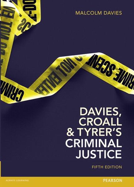 Produktbild: Davies, M: Criminal Justice