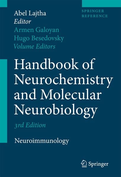 Produktbild: Handbook of Neurochemistry and Molecular Neurobiology