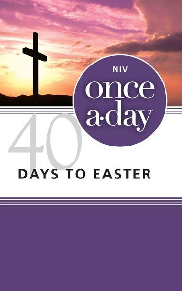 Produktbild: Niv, Once-A-Day 40 Days to Easter Devotional, Paperback