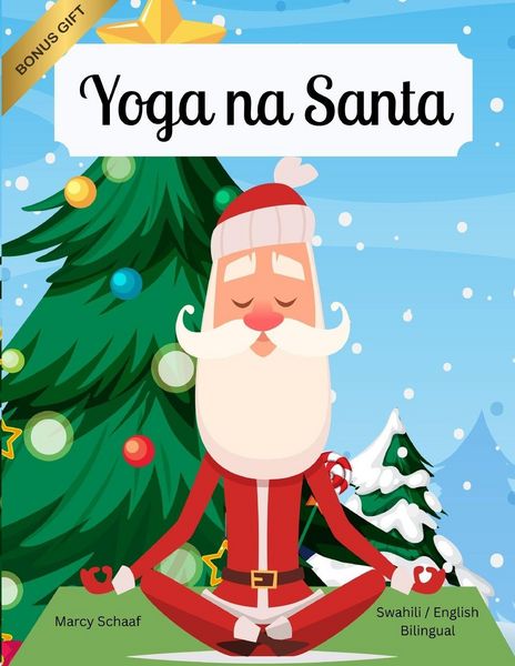 Produktbild: Yoga na Santa (Swahili / English Bilingual) Yoga with Santa