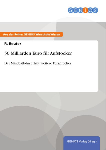 Produktbild: 50 Milliarden Euro f&uuml;r Aufstocker